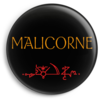 badge rond malicorne & talisman